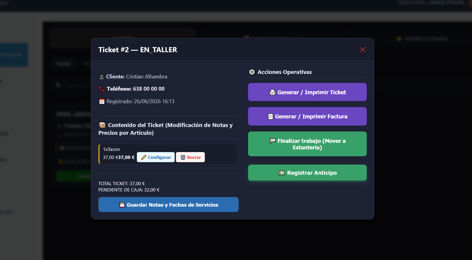 Tickets V1